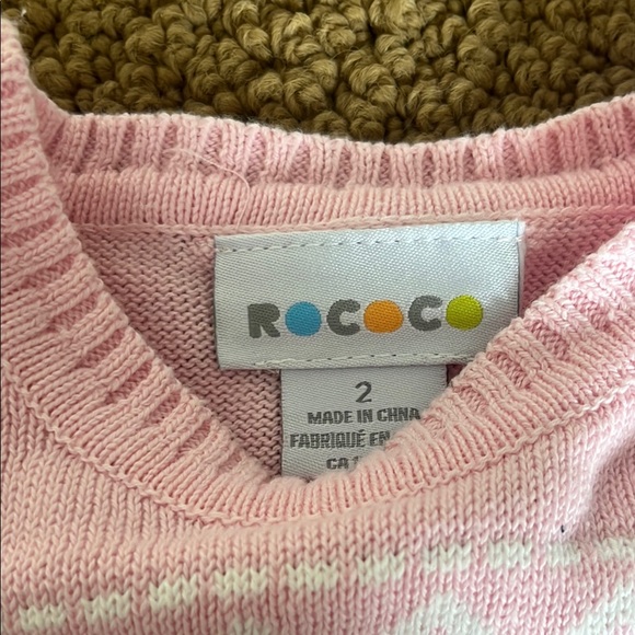 Pink Patterned Sweater - Picture 2 of 4